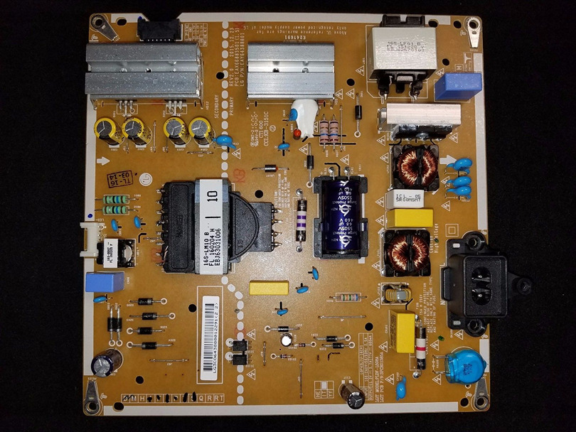 LG EAY64388801 Power Supply Board LGP43LIU-16CH1 PLDF-L508A, 43U